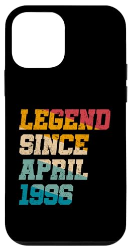 Legend Since April 1996 Lustiges Geschenk zum 29. Geburtstag Hülle für iPhone 12 mini von Vintage Anniversary Birthday Novelty Gifts By Mj