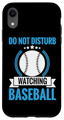 Hülle für iPhone XR Baseball-Fans beobachten Lustiger Baseball von Vintage Baseball T-Shirts & Gifts