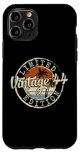 Hülle für iPhone 11 Pro Vintage 1944 81st Birthday Gifts For Men Women 81 Year Old von Vintage Birthday Gifts Co.