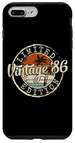 Hülle für iPhone 7 Plus/8 Plus Vintage 1986 38th Birthday Gifts 38 Year Old For Men Women von Vintage Birthday Gifts Co.