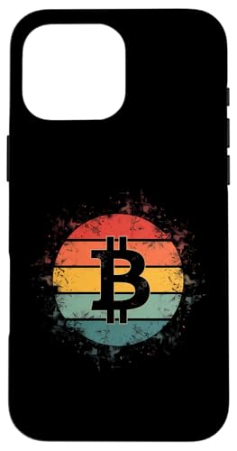 Bitcoin Hülle für iPhone 16 Pro Max von Vintage Bitcoin Logo