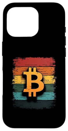 Bitcoin Hülle für iPhone 16 Pro von Vintage Bitcoin Logo