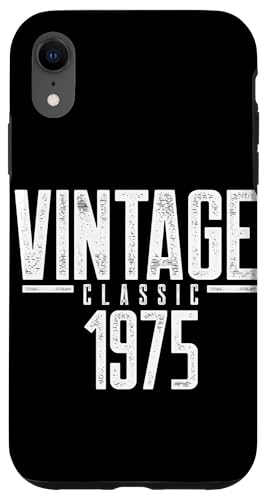 Klassisch Vintage 1975 Hülle für iPhone XR von Vintage Classic Gifts Apparel & Accessories