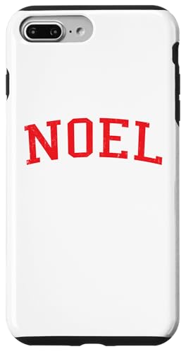 Hülle für iPhone 7 Plus/8 Plus Noel Vintage-Weihnachtsmotiv, Rot, Varsity von Vintage Distressed Varsity Christmas Apparel