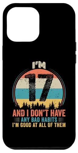 Hülle für iPhone 14 Plus Vintage Funny Humor 17 Years Old Birthday Legends Men Women von Vintage Funny Humor Retro Birthday Legend Gifts