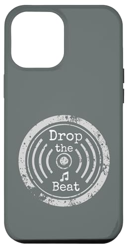 Hülle für iPhone 13 Pro Max Vintage Drop the Beat Musik von Vintage Geeky Tops