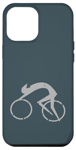 Hülle für iPhone 14 Plus Radfahrer und Fahrrad-Silhouette von Vintage Geeky Tops