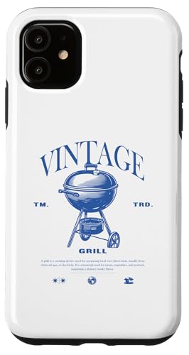 Hülle für iPhone 11 Grill Vintage von Vintage Grill Art Clo.