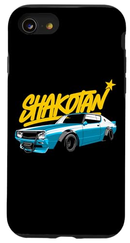 Hülle für iPhone SE (2020) / 7 / 8 Shakotan Vintage Japanisches JDM Tokyo Japan Drift Race Car von Vintage Japanese JDM Drift Race Car Graphic