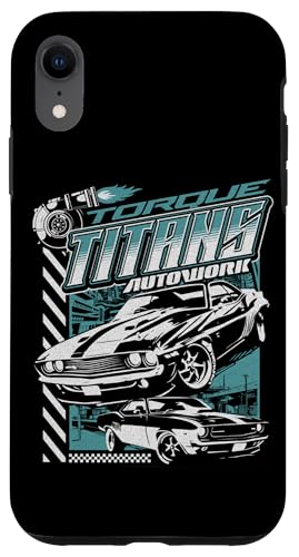 Hülle für iPhone XR JDM Tokyo Japan Drift Race Car Tuning Retro Vintage Grafik von Vintage Japanese JDM Drift Race Car Graphic