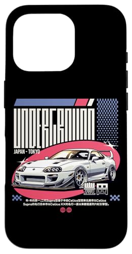 JDM Tokyo Japan Drift Race Car Tuning Retro Vintage Grafik Hülle für iPhone 16 Pro von Vintage Japanese JDM Drift Race Car Graphic