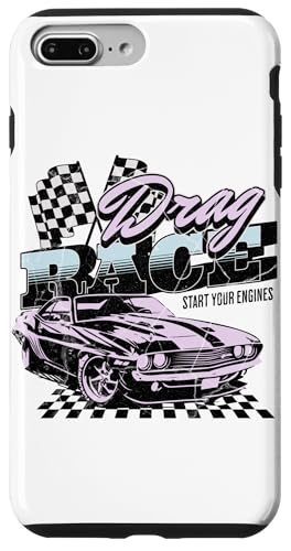 JDM Tokyo Japan Drift Race Car Tuning Retro Vintage Grafik Hülle für iPhone 7 Plus/8 Plus von Vintage Japanese JDM Drift Race Car Graphic