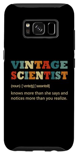 Hülle für Galaxy S8 Vintage Scientist Knows More Than She Says Outfit Definition von Vintage Job Dictionary Definition Tees
