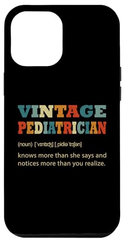 Hülle für iPhone 14 Pro Max Vintage Pediatrician Knows More Than She Says Outfit Definit von Vintage Job Dictionary Definition Tees