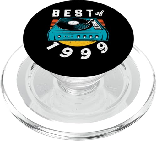 Best Of 1999 Vintage Vinyl Schallplatte zum 26. Geburtstag PopSockets PopGrip für MagSafe von Vintage LP Schallplatte Vinyl Jahrgang Geburtstage