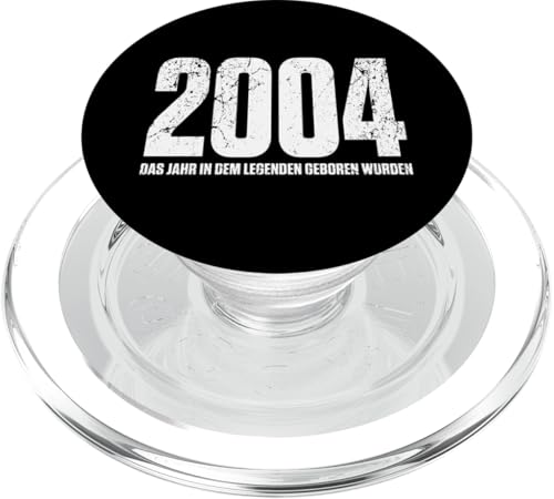 21.Geburtstag Jungen Mädchen Vintage Legenden Jahrgang 2004 PopSockets PopGrip für MagSafe von Vintage Legenden Jahrgang Geschenkideen Geburtstag