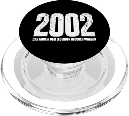 23.Geburtstag Jungen Mädchen Vintage Legenden Jahrgang 2002 PopSockets PopGrip für MagSafe von Vintage Legenden Jahrgang Geschenkideen Geburtstag