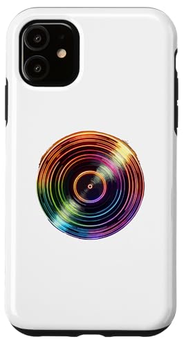 Hülle für iPhone 11 Vinylscheibe Plattenspieler Musik von Vintage Music Vinyl Record Lover Gifts