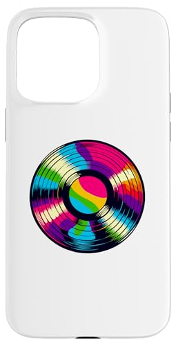 Hülle für iPhone 15 Pro Max Vinylscheibe Plattenspieler Musik von Vintage Music Vinyl Record Lover Gifts