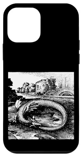 Hülle für iPhone 12 mini Ouroboros Drachen Mittelalterliches Emblem von Vintage Occult