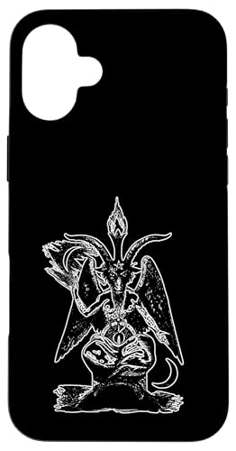 Hülle für iPhone 16 Plus Baphomet: Satanisches hermetisches Magiesymbol von Vintage Occult