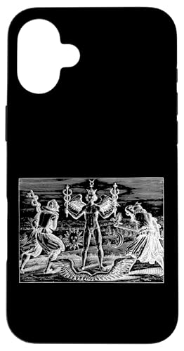 Hülle für iPhone 16 Plus Mercury Caduceus Hermeticism Mystic Emblem Mittelalter von Vintage Occult