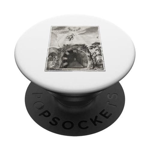 Merkur Hellenistischer Gott Hermetische Höhle Mittelalter Emblem PopSockets Klebender PopGrip von Vintage Occult