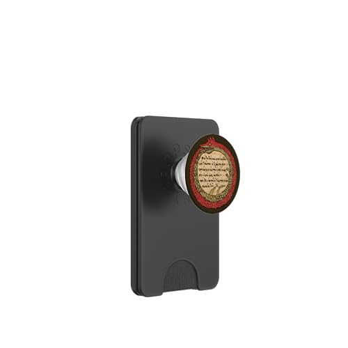 Ouroboros Schlangendrache Mittelalter Okkultes Emblem PopSockets PopWallet für MagSafe von Vintage Occult