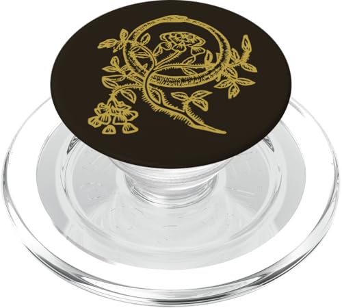 Ouroboros Schlangenrose Mystic Emblem PopSockets PopGrip für MagSafe von Vintage Occult