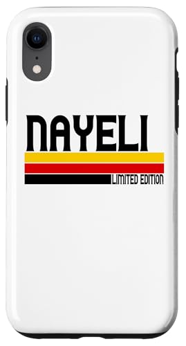 Hülle für iPhone XR NAYELI Name Personalisierte süße Idee Vintage Frauen NAYELI von Vintage Personalized Apparel for Women.