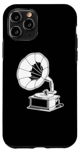 Hülle für iPhone 11 Pro Vintage Plattenspieler Phonograph Retro Vinyl Grammophon von Vintage Plattenspieler T-Shirts