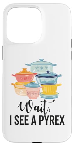 Hülle für iPhone 15 Pro Max Pyrex Vintage Küchengeschirr Sammler Muster Küchenschalen von Vintage Pyrex kitchenware Art Collector