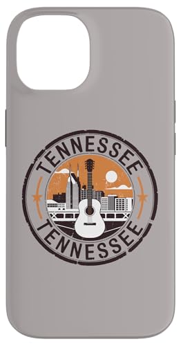 Hülle für iPhone 14 Amerikanische Vintage-Briefmarken US-Bundesstaat Tennessee von Vintage USA State Graphic Retro American Tees