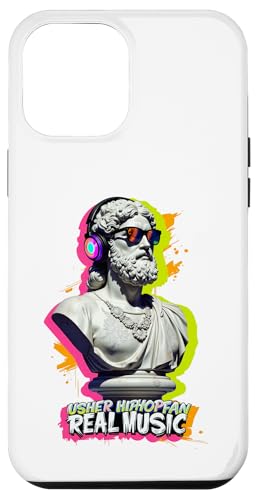 Hülle für iPhone 12 Pro Max Zeus God of Usher HipHop Fan Real-Music Kopfhörer von Vintage USHER Hiphop Fan Music Headphone Retro Tee