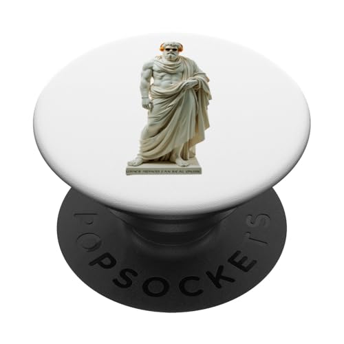 Statue of Usher HipHop Musikfans Kopfhörer Real-Musik PopSockets Klebender PopGrip von Vintage USHER Hiphop Fan Music Headphone Retro Tee