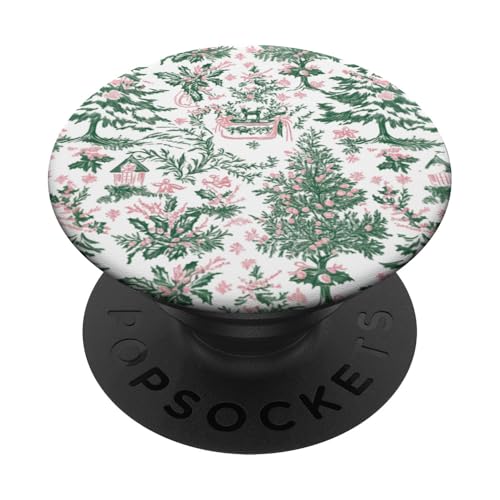 Festliche Weihnachten Retro Urlaub - Vintage Winter Aesthetic PopSockets Klebender PopGrip von VintageFestive: Retro Holiday Accessoires