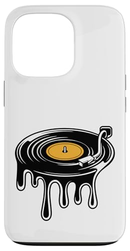 Hülle für iPhone 13 Pro Retro Vinyl Schallplatte DJ Junkie Cool Vintage Design von Vinyl Junkie Apparel Collective for Music Lovers