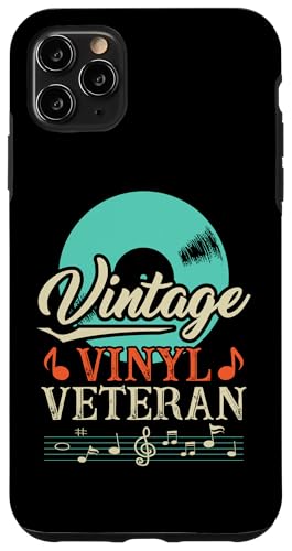 Hülle für iPhone 11 Pro Max Vintage-Vinyl-Veteranen-Musikliebhaber von Vinyl Music Legends