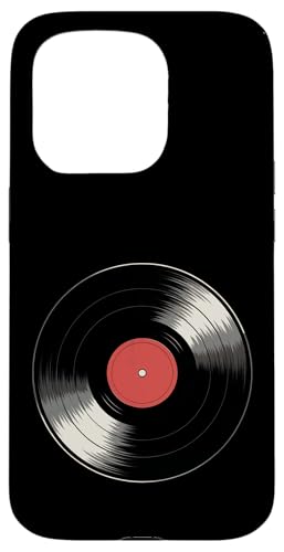 Hülle für iPhone 15 Pro Retro Vinyl Album Plattenspieler von Vinyl Record LP Album Art Design