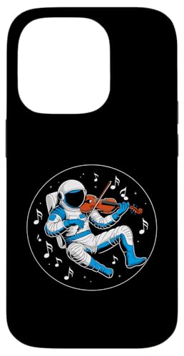 Hülle für iPhone 14 Pro Astronaut Violinspieler Violinist Musiker Instrument Geige von Violin Player Violinist Gifts