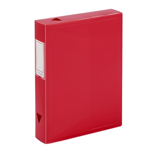 Viquel Class Doc Heftbox Polypropylen, Rücken 40 mm rot von Viquel