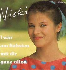 I wär am liabsten mit dir ganz alloa/Die Mamma liebt mi sehr /Nicki(Virgin1985)(7"Vinyl-Single107474) von Virgin Records
