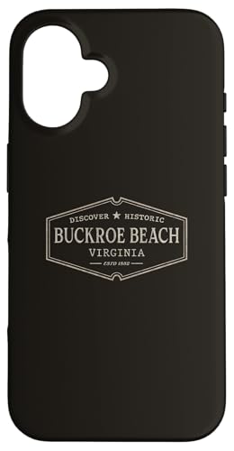 Hülle für iPhone 16 Buckroe Beach Virginia | Historischer Buckroe Beach VA von Virginia Standard Apparel