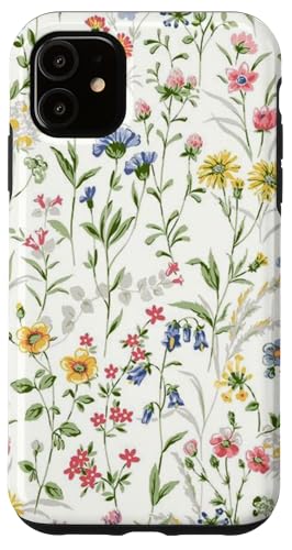 Hülle für iPhone 11 Niedliches Blumenmuster – coole bunte Blume, Natur-Wildblume von Visit Cool Spring Collection