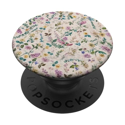 Niedliches Blumenmuster – coole bunte Blume, Natur-Wildblume PopSockets mit austauschbarem PopGrip von Visit Cool Spring Collection