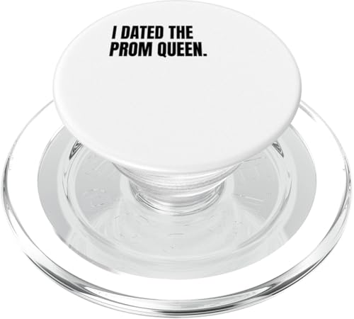 Lustiges Party-Kostüm mit Aufschrift "I Dating The Prom Queen" PopSockets PopGrip für MagSafe von Visit White Lie Party Apparel