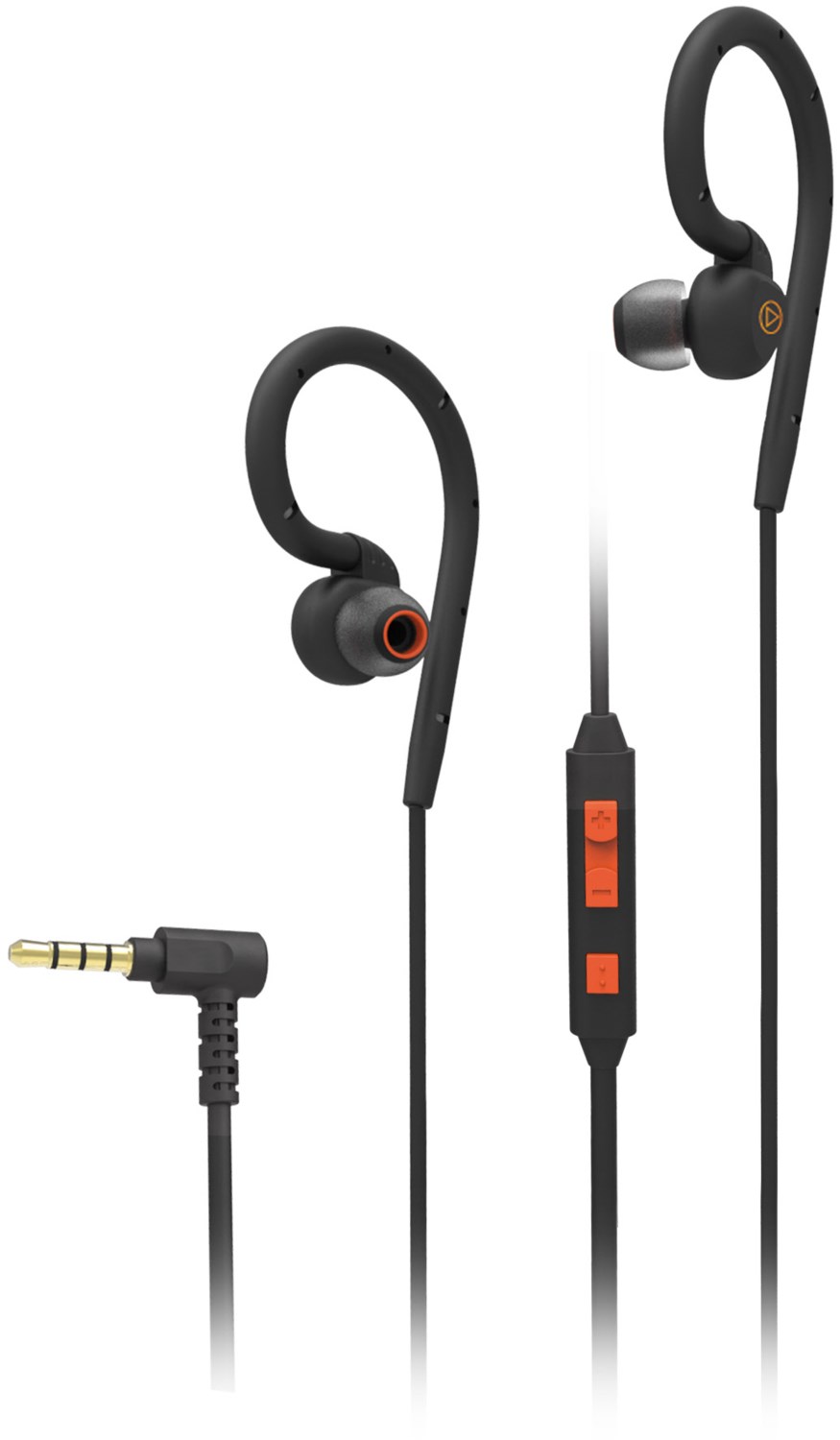 Sport-In-Ear Kopfhörer 61777 schwarz/orange von Vivanco