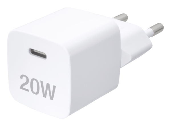 Vivanco– 20 W superschnelles USB-C NANO PD-Ladegerät von Vivanco