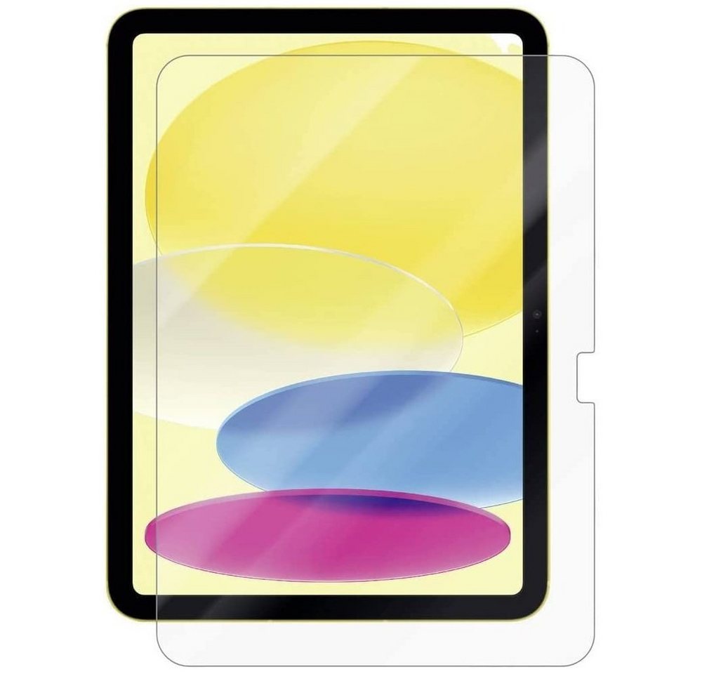 Vivanco Full Screen Tempered Glass Apple iPad 10. Gen. 2022 10,9 Zoll - Displayschutzglas - transparent, Displayschutzglas von Vivanco