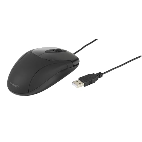 Vivanco IT-MS USB 1200 USB-Maus schwarz von Vivanco